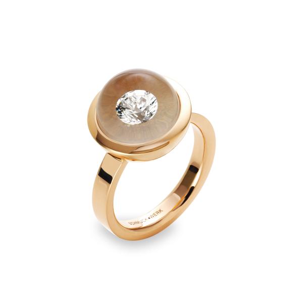 Glasklar Ring