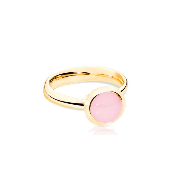 BOUTON Ring small Pinker Chalcedon