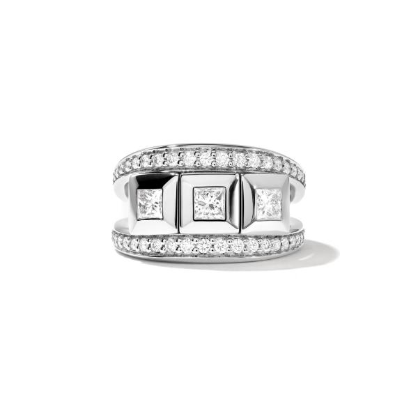 CURRICULUM VITAE Ring 3 mit Diamant Pavé small