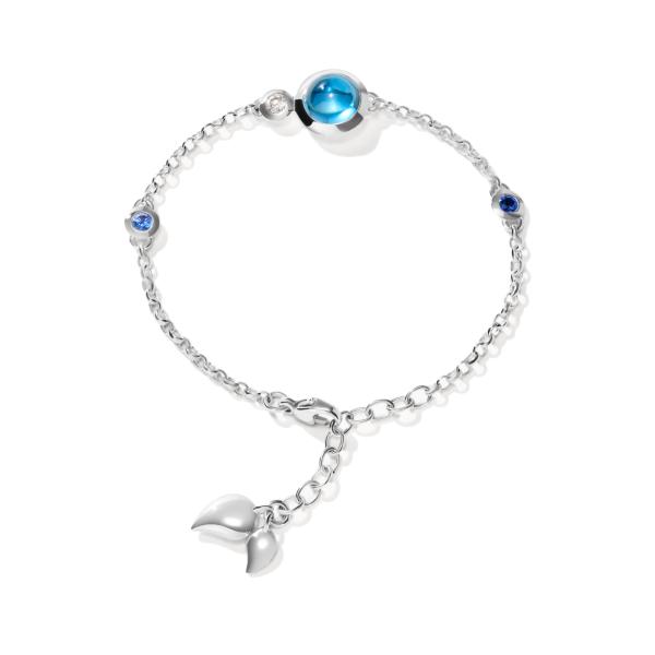 BOUTON Armband Mini Chain 'Ocean' small/medium