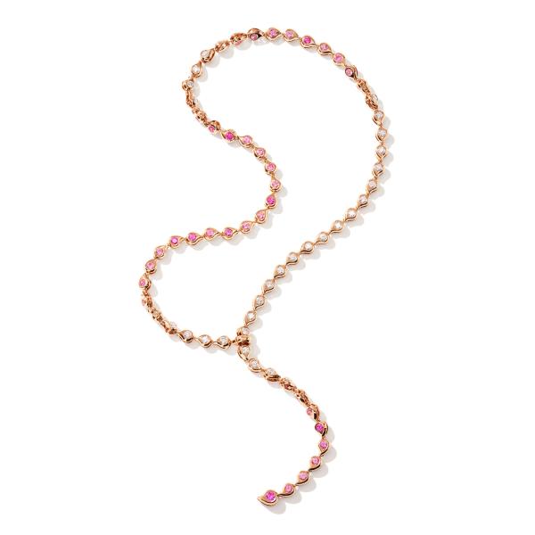 SNOWFLAKES Collier Rivière Classic 'Blush' 