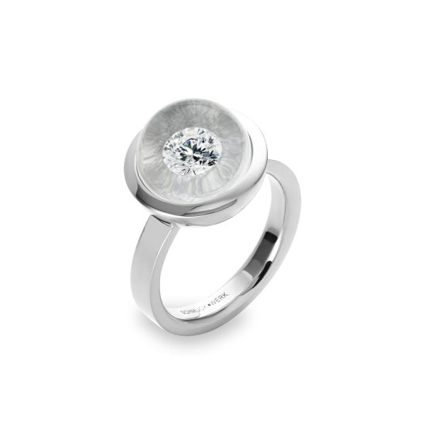 Glasklar Ring