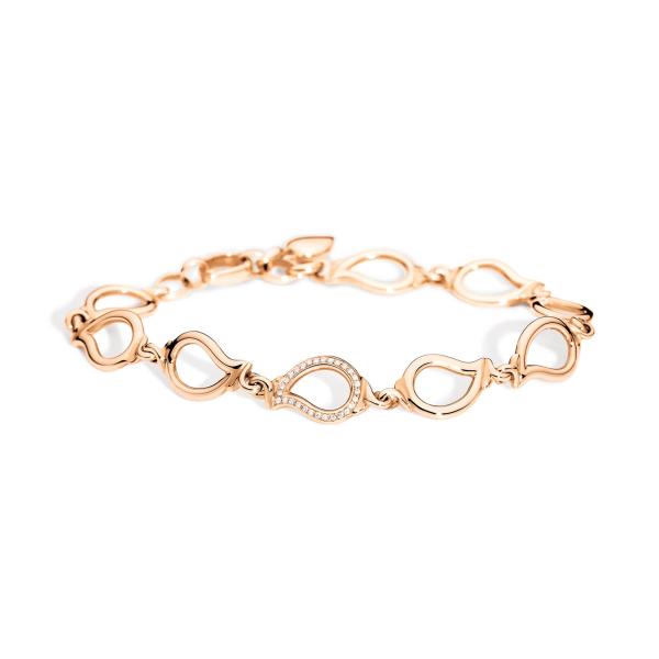 SIGNATURE Armband Small 18K Roségold