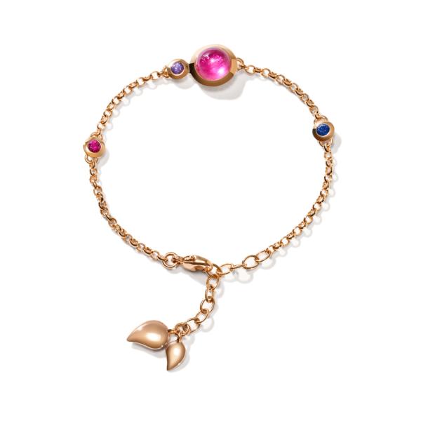 BOUTON Armband Mini Chain 'Wildberry' small/medium