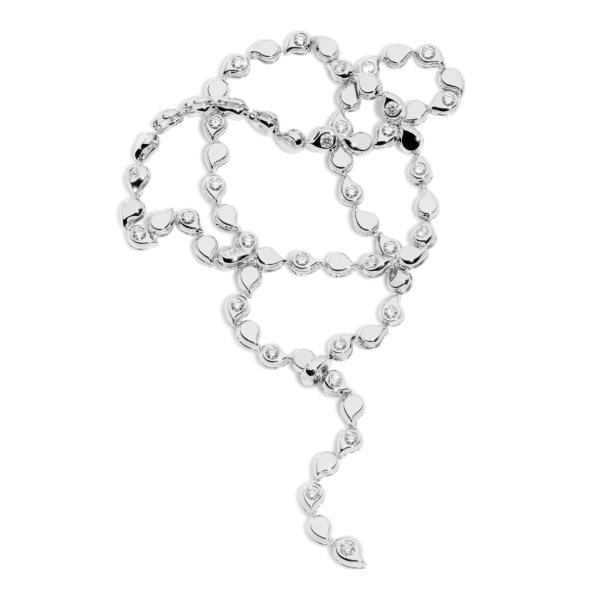 SNOWFLAKES Collier Rivière Classic alternating