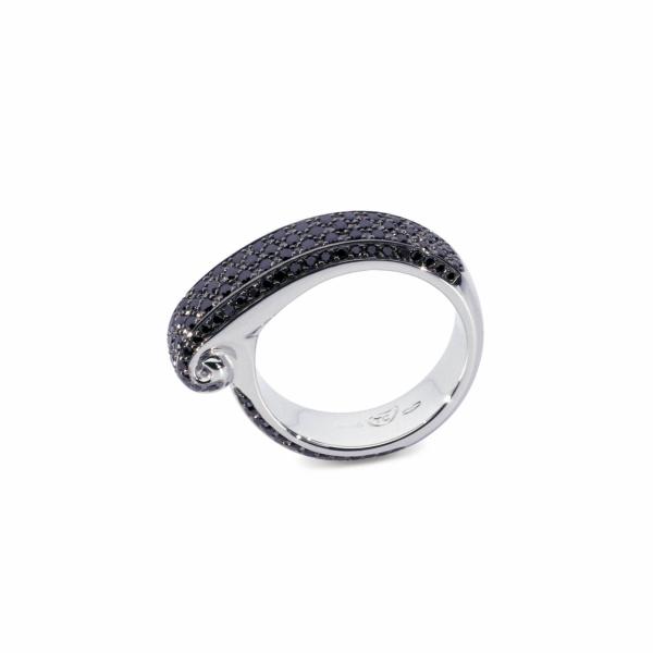 PAISLEY Drop S Pavé Ring