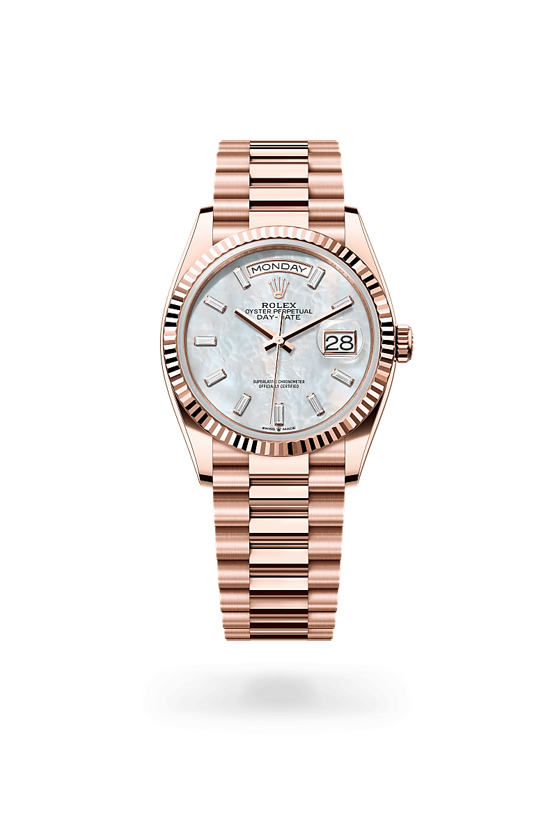 Rolex Day-Date 36 M128235-0078 Herrenuhr / Damenuhr - Oyster, 36 mm, Everose-Gold 