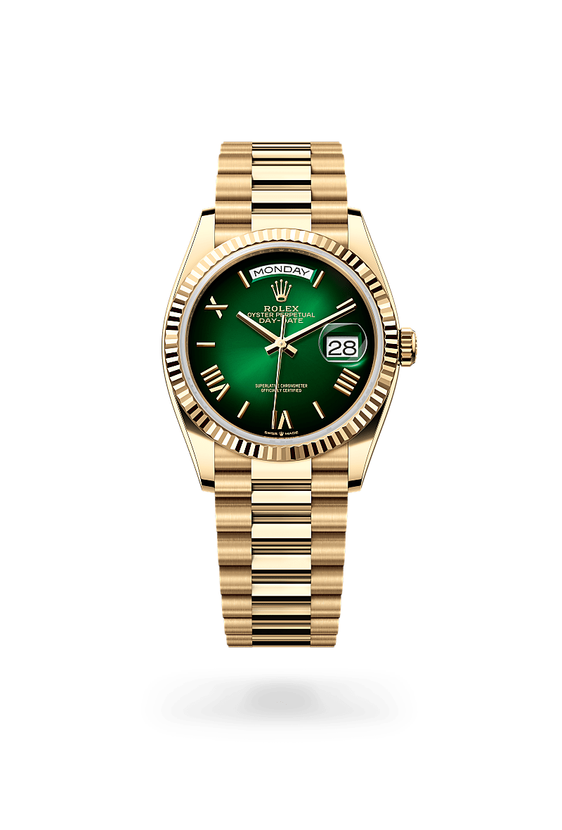 Rolex Day-Date 36 M128238-0118 Herrenuhr / Damenuhr - Oyster, 36 mm, Gelbgold 