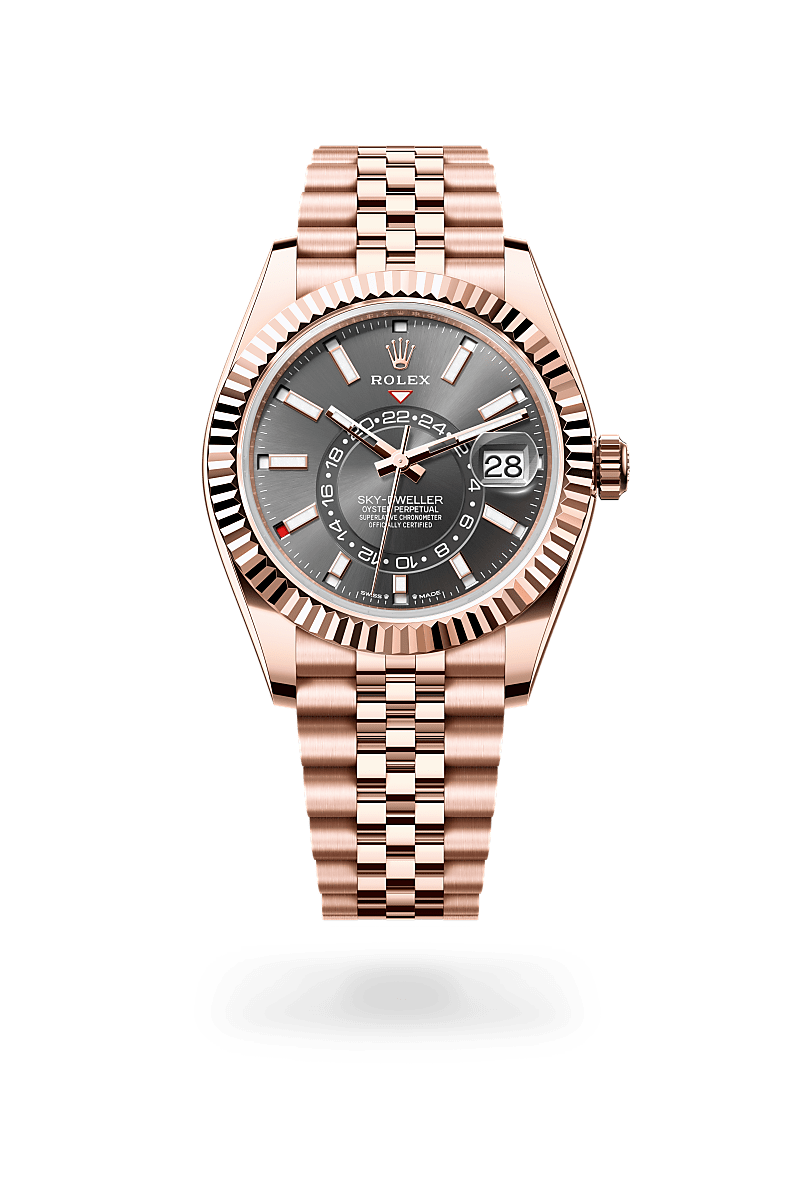 Rolex Sky-Dweller M336935-0008 Herrenuhr - Oyster, 42 mm, Everose-Gold 